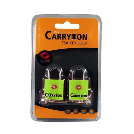 Naftali Tsar 2 Lock 4 Key Blister - Light Green TLL04LG